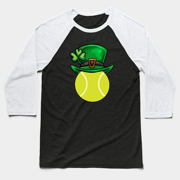 St Patricks Day Padel Baseball T-Shirt by whyitsme